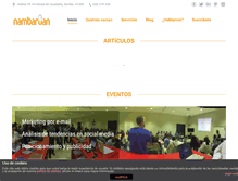 Tablet Screenshot of nambaruan.com